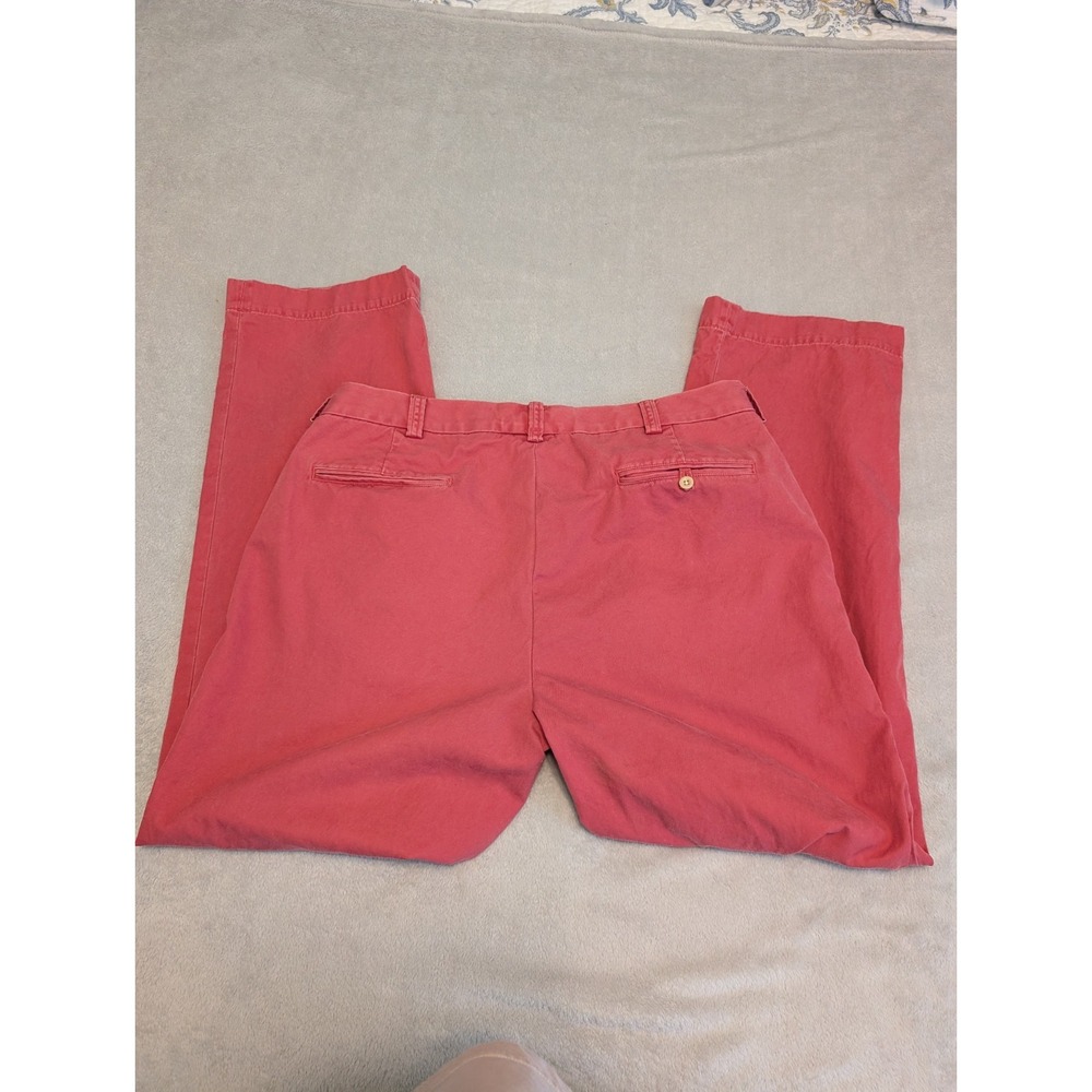 Polo Ralph Lauren Pants36x32 Vintage GI Pant Pink Salmon Chino Faded Distressed - Picture 4 of 8